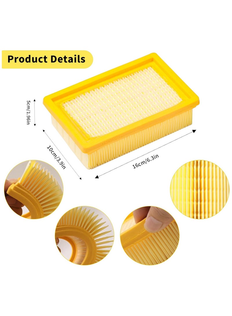 2PCS HEPA Filter for KARCHER MV4 MV5 MV6 WD4 WD5 WD6 Wet&Dry Vacuum Cleaner Replacement Parts#2.863-005.0 Hepa Filters - Image 2