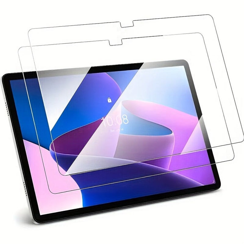 2 Pack Tempered Glass Screen Protector for Lenovo Tab M10 HD 3rd Gen 2022 10.1 Inch 9H Hardness Anti Scratch - Image 3