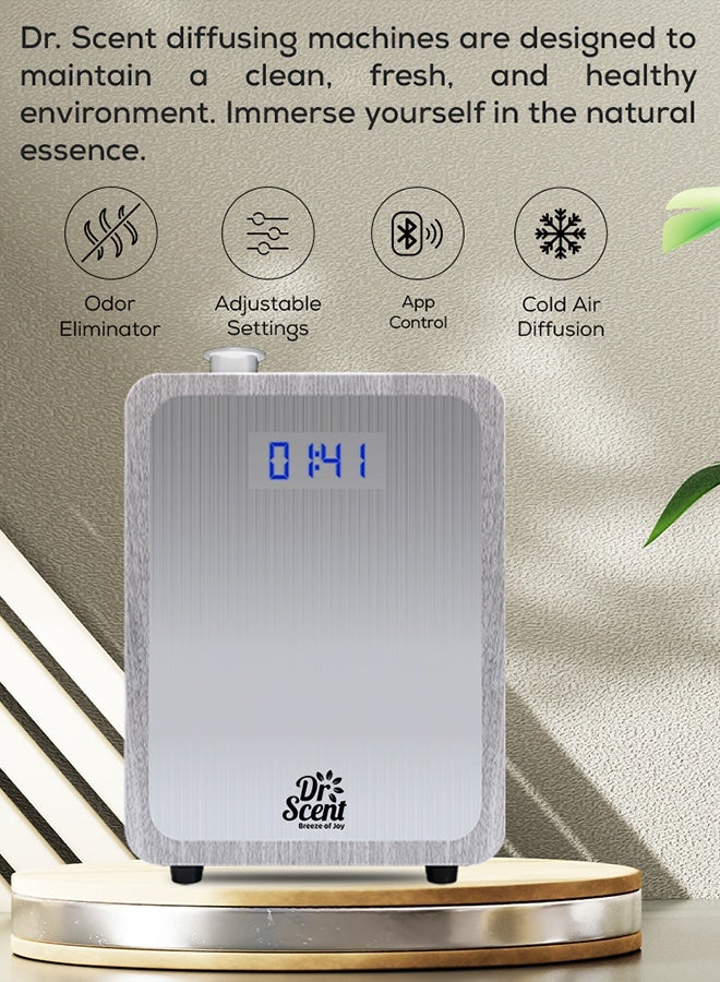 Dr Scent Breeze of Joy Essential Oil Diffuser Fragrance Machine Large (White) - Image 3