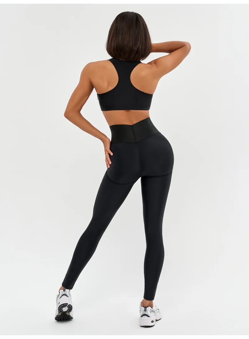 Bona Fide Bona Fide Premium Quality Leggings for Women with Unique Design and Push Up - High Waisted Tummy Control Legging