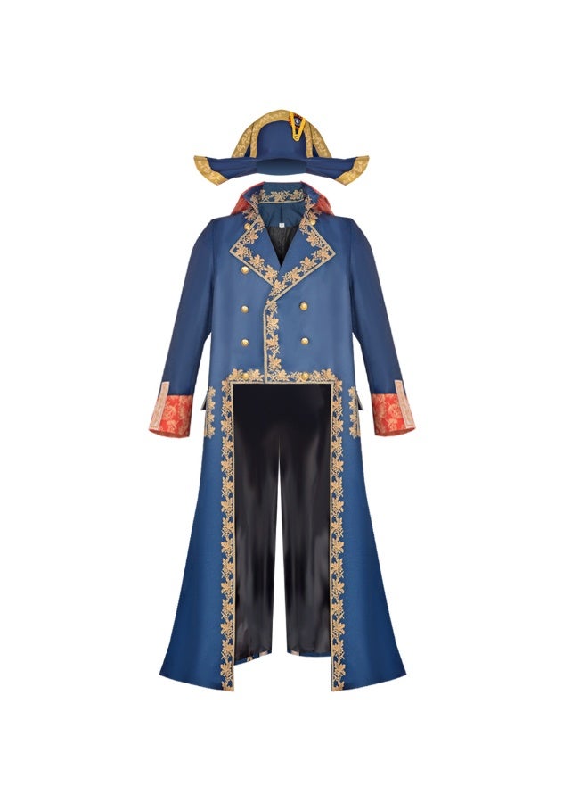 NIBEMINENT Napoleon Napoleon Clothing Festival Medieval Court Retro Napoleon - Image 1