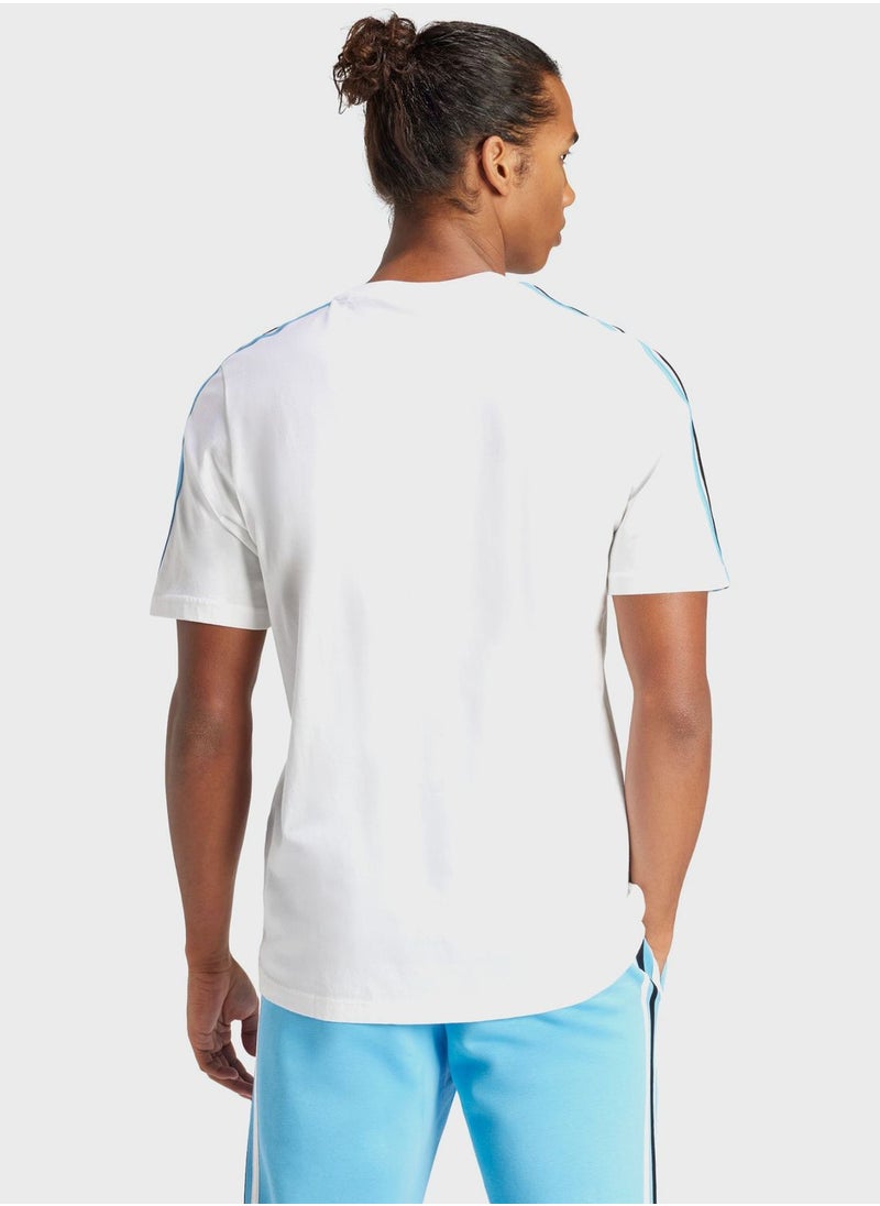 Adidas - 3 Stripes Argentina Dna T-Shirt - Image 1