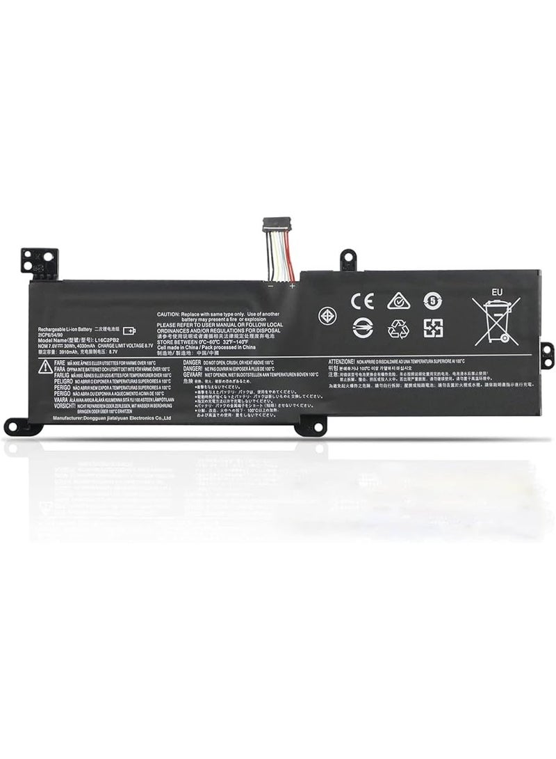 L16M2PB1 L16L2PB2 L16L2PB3 L16C2PB2 L16M2PB2 L16S2PB2 Laptop Battery for Lenovo Ideapad 320-14AST 14IAP 320-14IKB 320-14ISK 320-15ABR 320-15AST 15IKB 320-15ISK 320-17AST 320-17ABR 320-17IKB 7.4V 30Wh - Image 1