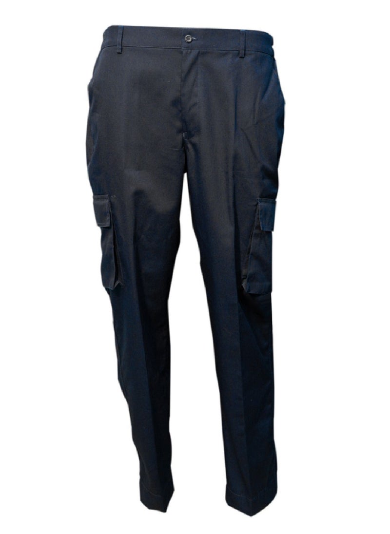International Uniform L.L.C Premium Multi Pockets Black Color Cargo Pant  - Image 1