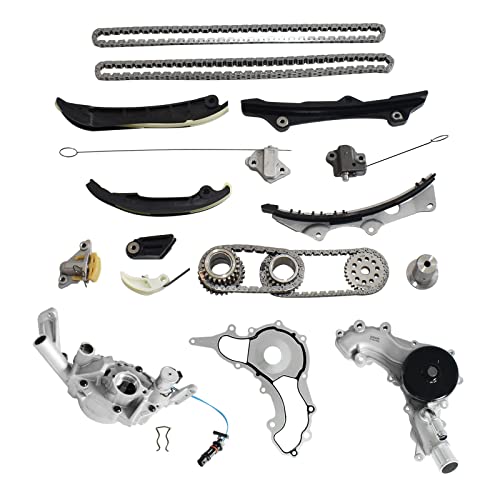 SUSUCAR 3.6 Pentastar Timing Chain Kit Water Pump & Oil Pump for 2011-2015 Chrysler Town & Country 300, Dodge Durango Grand Caravan, Jeep Grand Cherokee Wranger 3.6L V6 - Image 2