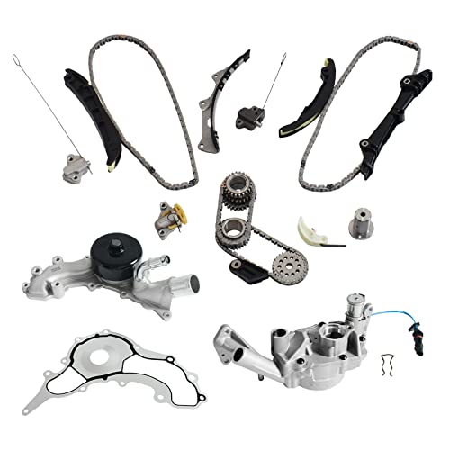 SUSUCAR 3.6 Pentastar Timing Chain Kit Water Pump & Oil Pump for 2011-2015 Chrysler Town & Country 300, Dodge Durango Grand Caravan, Jeep Grand Cherokee Wranger 3.6L V6 - Image 1
