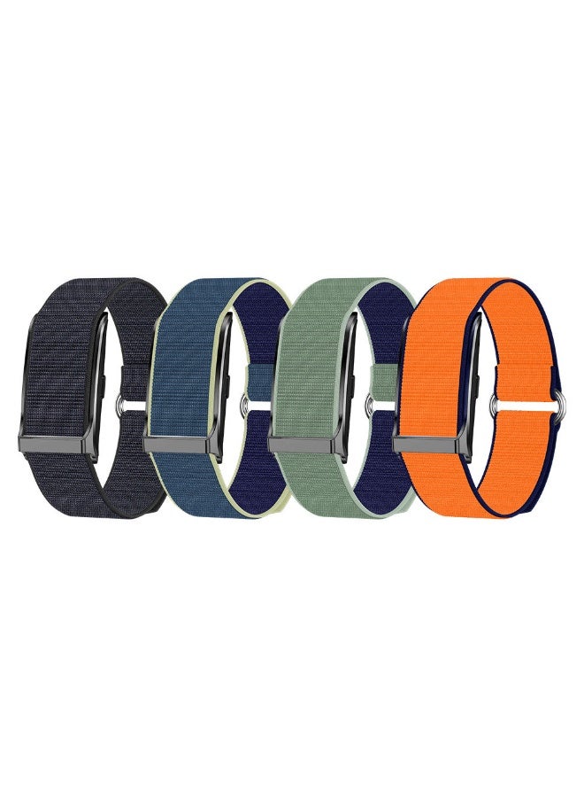 ACLIX Premium Nylon Wristbands for Fitness Tracker – Adjustable, Breathable & Sweatproof Replacement Straps for Men and Women – Lightweight, Durable & Comfortable Bands Perfect for Gym, Sports, and Everyday Wear - Image 2