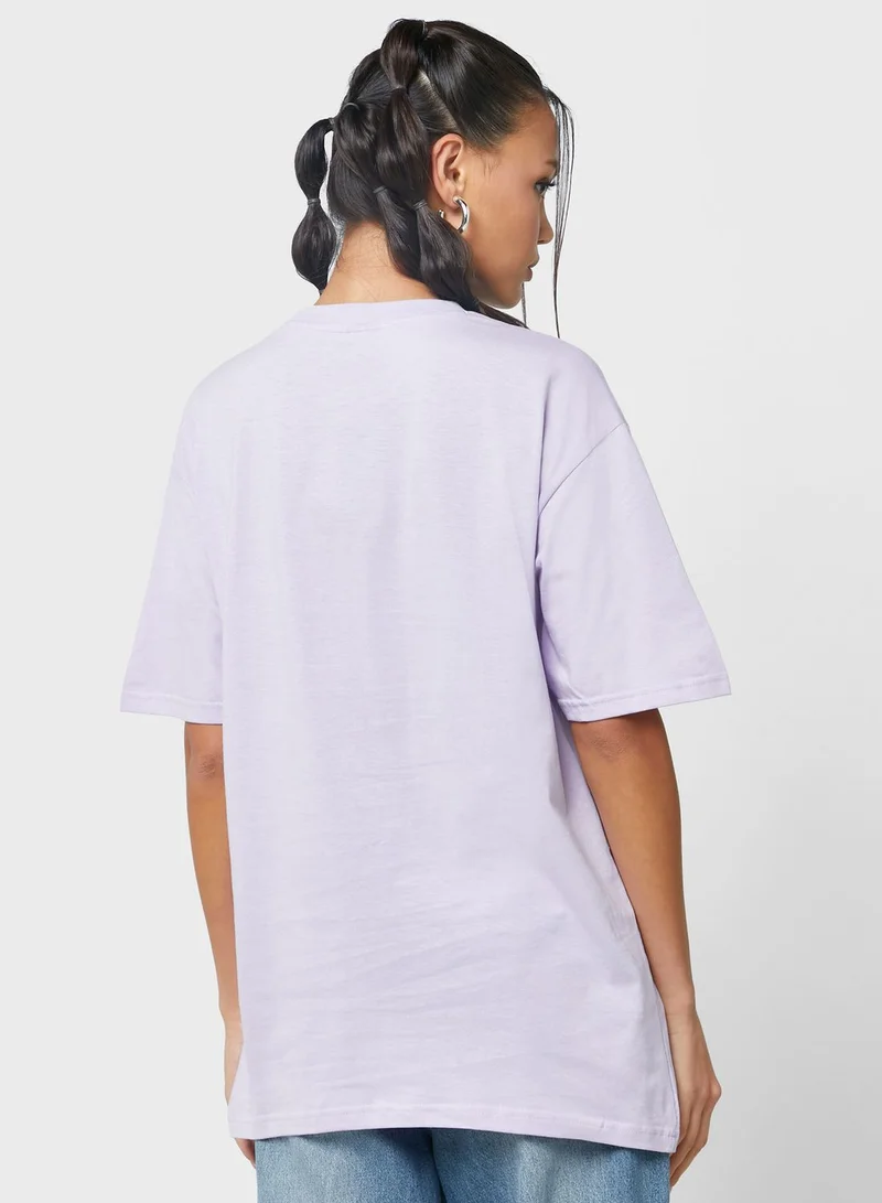 Ginger Crew Neck Graphic T-shirt