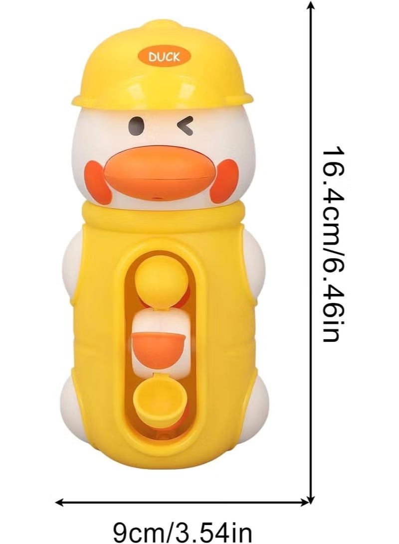 Betaoby Bath Toys Kids, Duck Toddler Toys, Fun Rotatable Waterwheel Design, Engaging Sensory Shower Game, 6.46 x 3.54 inches, for Boys, Girls Ages 2-4, and Birthday Gift Use - Image 3