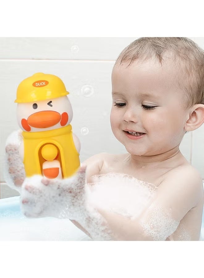 Betaoby Bath Toys Kids, Duck Toddler Toys, Fun Rotatable Waterwheel Design, Engaging Sensory Shower Game, 6.46 x 3.54 inches, for Boys, Girls Ages 2-4, and Birthday Gift Use - Image 4