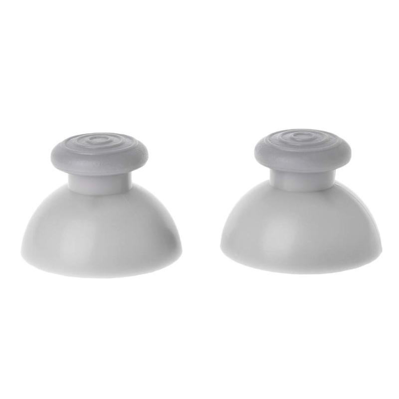 Gamecube Joystick Caps: 5 Pairs Gray Yellow Silicone Covers - Non-Slip Comfortable Grip Controller Joystick Replacement for Retro Game Cube NGC Gaming Controllers - Image 4