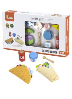 Wooden Taco Play Set - Pretend Food Toy for Kids - pzsku/Z9350781F5DE3296EAFE1Z/45/_/1740575958/27395bb8-b6eb-4336-ac5d-5a13edbf78fa