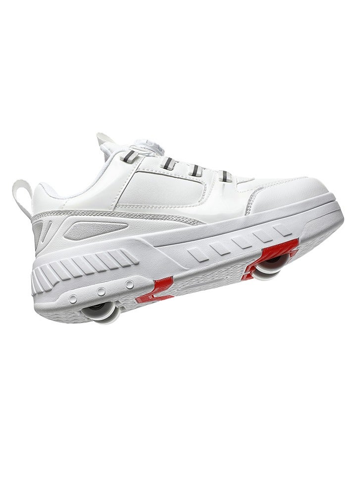 Loquat Sneaker Skate Shoes with Wheels Roller Skates Shoes - Image 2