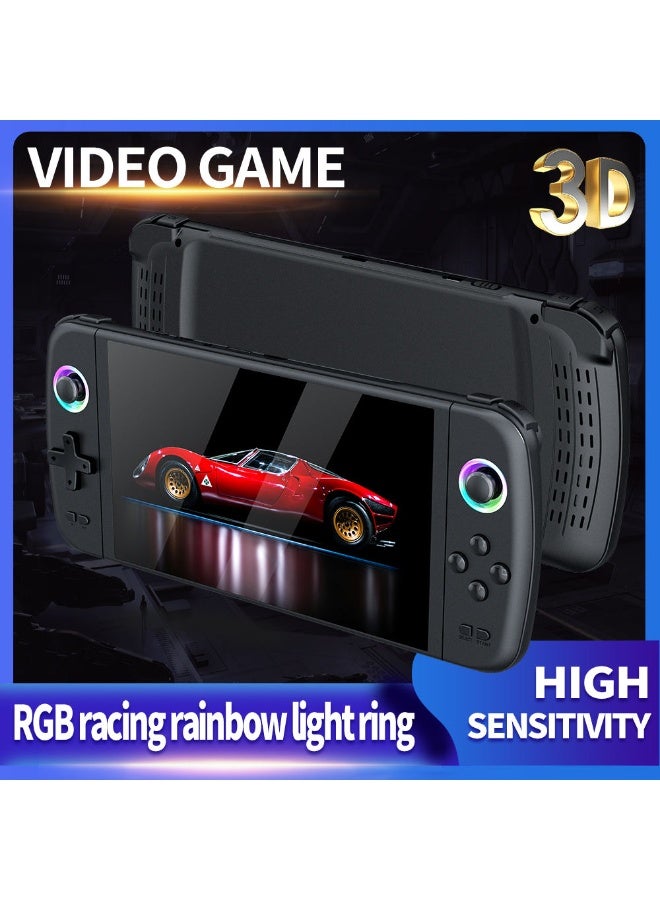 M27 Handheld Game Console – 7 Inch HD Display, Portable Rechargeable Gaming Device, Multimedia Entertainment Console with Internal Storage, Compact Travel Gaming Player - Image 2