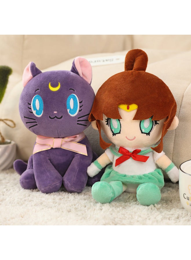 Loquat Cute Bear Plush Doll Toy Big Eyes A Bow Tie For Kids Aged 3 Years Old-Color:Pink Pendant-Height:Pendant 15cm0.06kg - Image 5