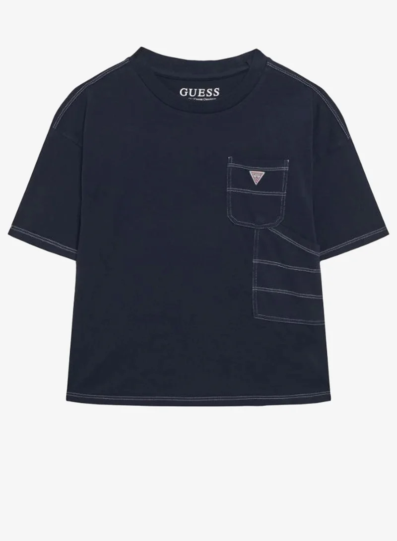 GUESS Youth Oversized Crew Neck T-Shirt