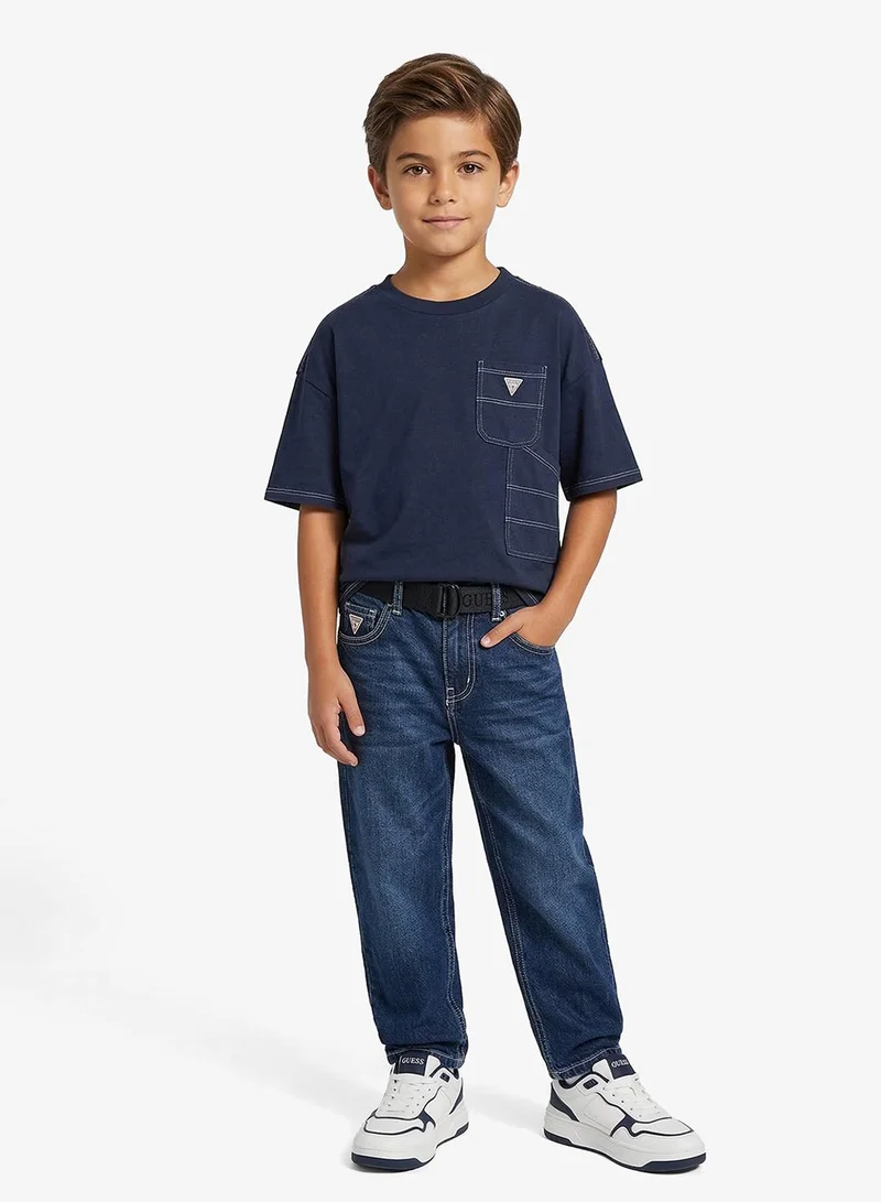 GUESS Youth Oversized Crew Neck T-Shirt