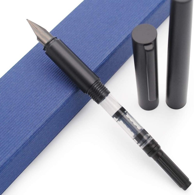 Goldleaf JINHAO 35 Series Fountain Pen (Matte Black, Medium Nib 0.7mm) - Image 4