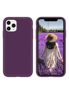 iPhone 11 Pro Max Case, Liquid Silicone Soft Gel Rubber Slim Cover with Microfiber Cloth Lining Cushion Shockproof Full Body Protective Anti Scratch Case
