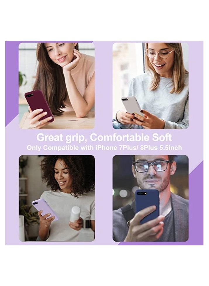 Generic - iPhone 11 Pro Max Case, Liquid Silicone Soft Gel Rubber Slim Cover with Microfiber Cloth Lining Cushion Shockproof Full Body Protective Anti Scratch Case - Image 1