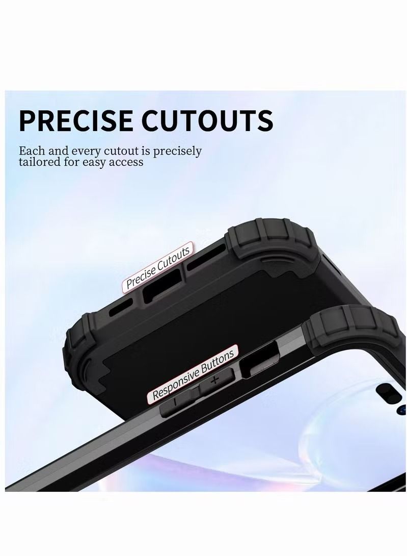 IAF 2 in 1 Phone Case for iPhone 14/14 Pro/14 Plus/14 Pro Max Military-Grade Drop Protection Heavy Shockproof Duty Case with Screen Protect Cover - Image 4