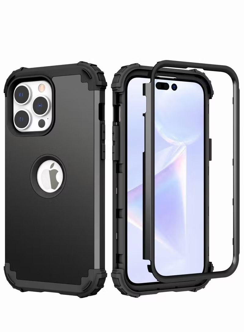IAF 2 in 1 Phone Case for iPhone 14/14 Pro/14 Plus/14 Pro Max Military-Grade Drop Protection Heavy Shockproof Duty Case with Screen Protect Cover - Image 1