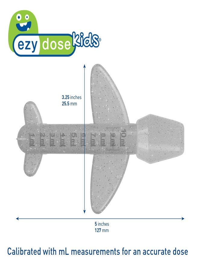 EZY DOSE Kids Medi-Plane Spoon, 10mL, Precise and Accurate Medicine Dosing Spoon for Liquid Medications, BPA-Free, Pediatric Measuring Tool, Travel-Friendly, Ideal for Syrups, Vitamins, Supplements - Image 3