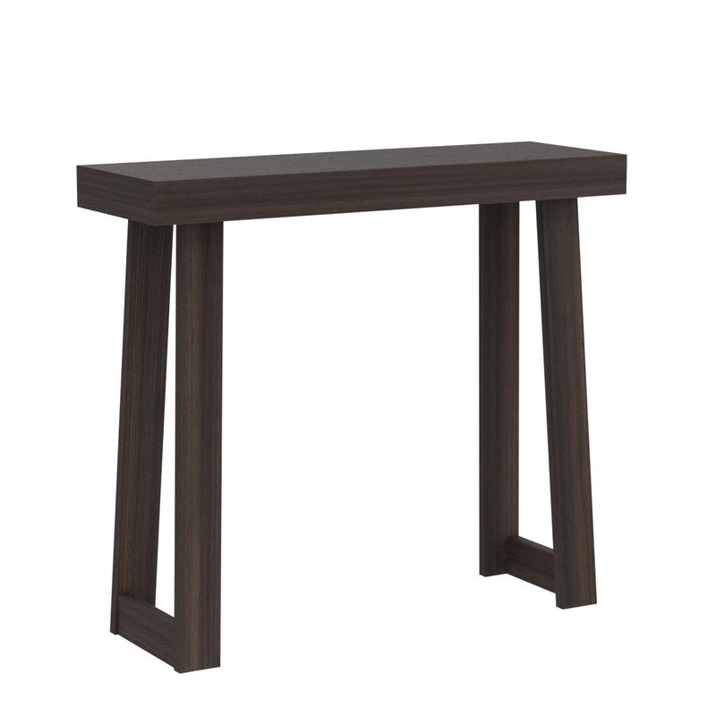 Plank+Beam Solid Wood Console Table, 36 Inch, Sofa Table, Narrow Entryway Table for Hallway, Behind The Couch, Living Room, Foyer, Easy Assembly, Walnut - Image 4