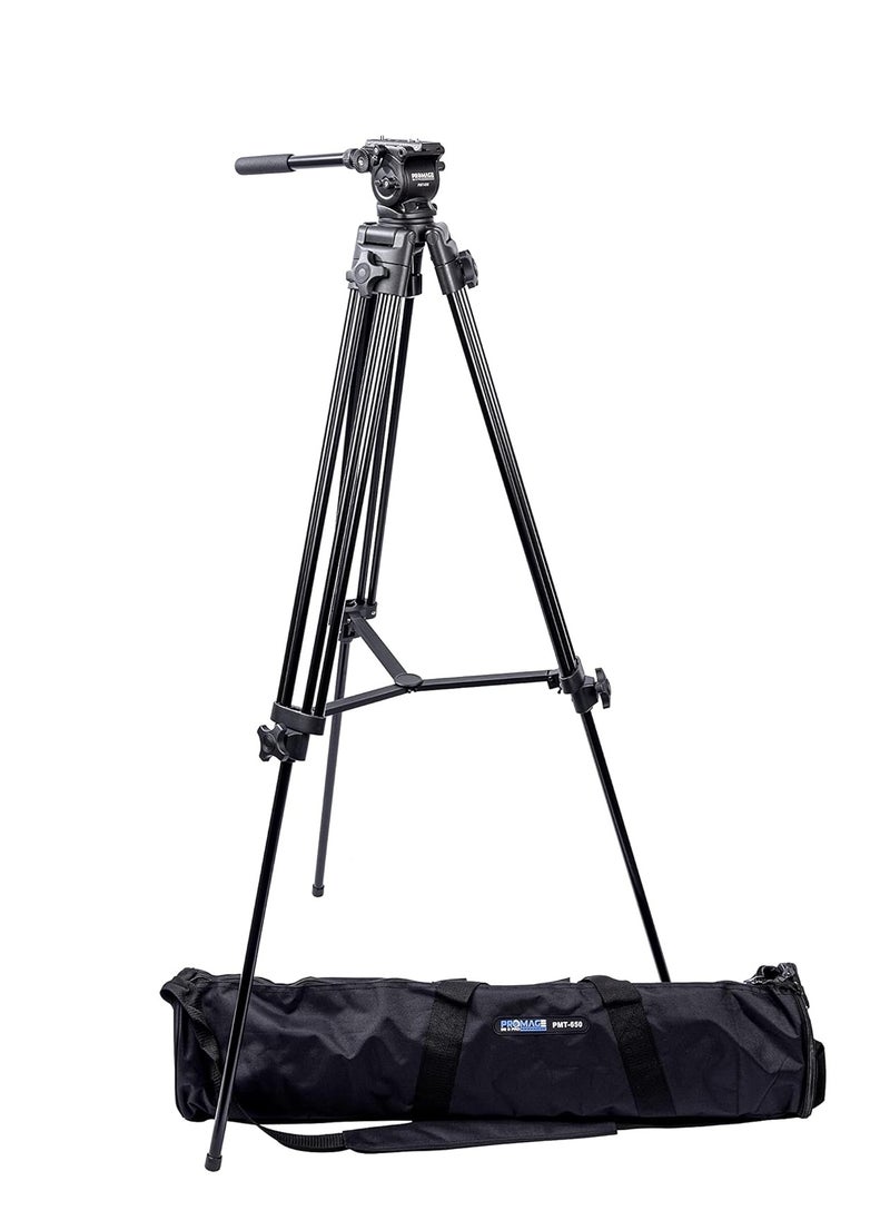 برو ميج حامل كاميرا فيديو احترافي من سبائك الألومنيوم PROMAGE PMT-650  - Image 2