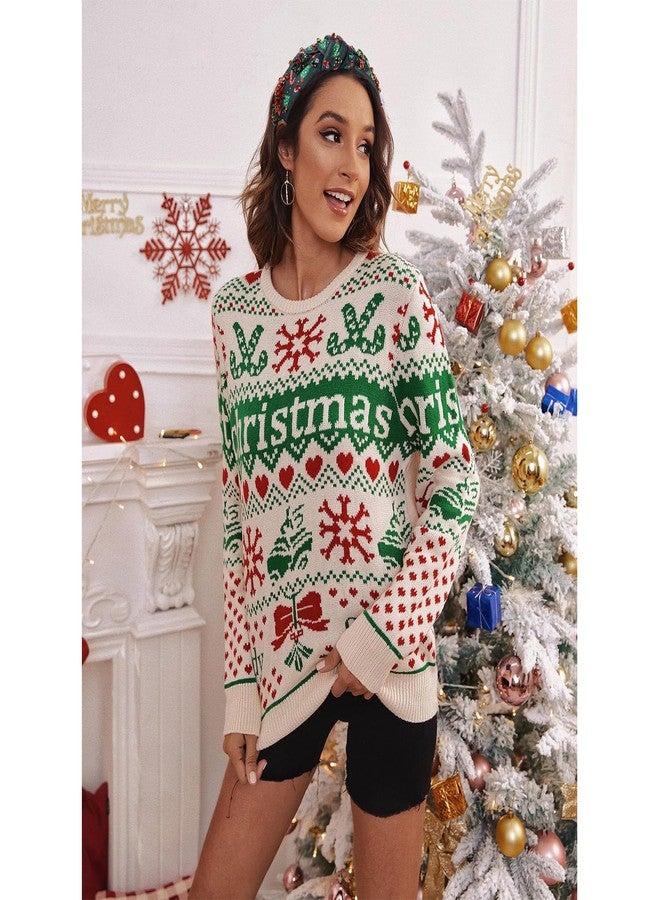 مولوك طوق رأس مولوخ للنساء، طوق رأس مزين بفيونكة شجرة عيد الميلاد وندفة ثلجية معقود، طوق رأس مرصع بالكريستال، زينة عيد الميلاد، هدايا - Image 3