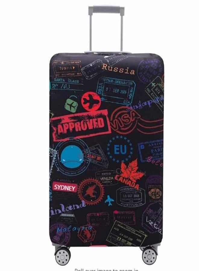 Washable Luggage Cover Suitcase Protector Anti-scratch Fits 26-28 Inch - Image 1