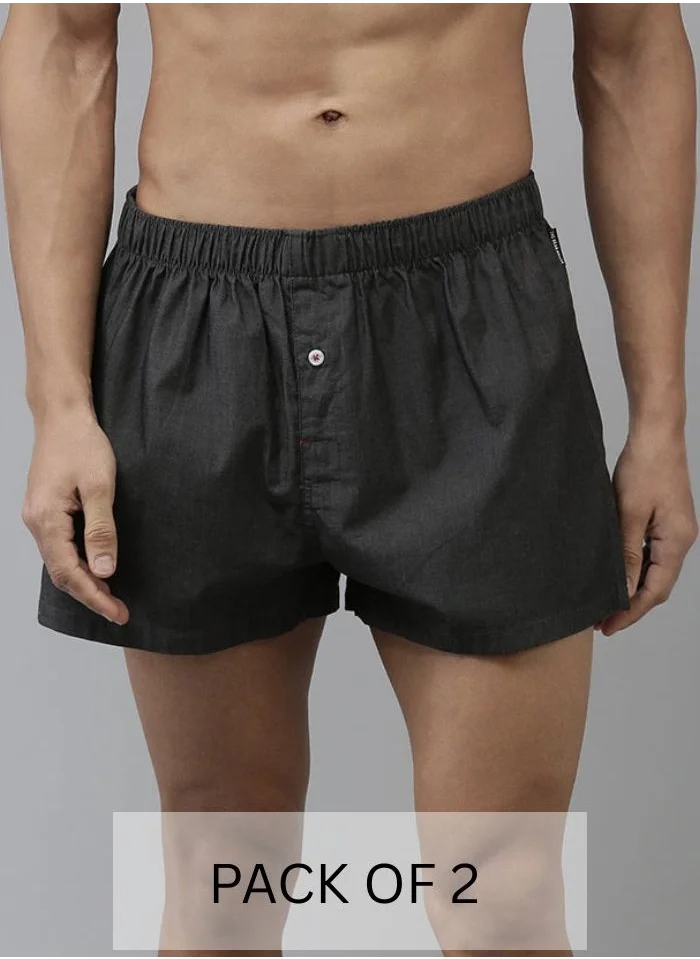 THE BEAR HOUSE Mens Cotton Boxers Multipack Soft Breathable Underwear for Men Loose Fit Comfortable Boxer Shorts for Daily Wear