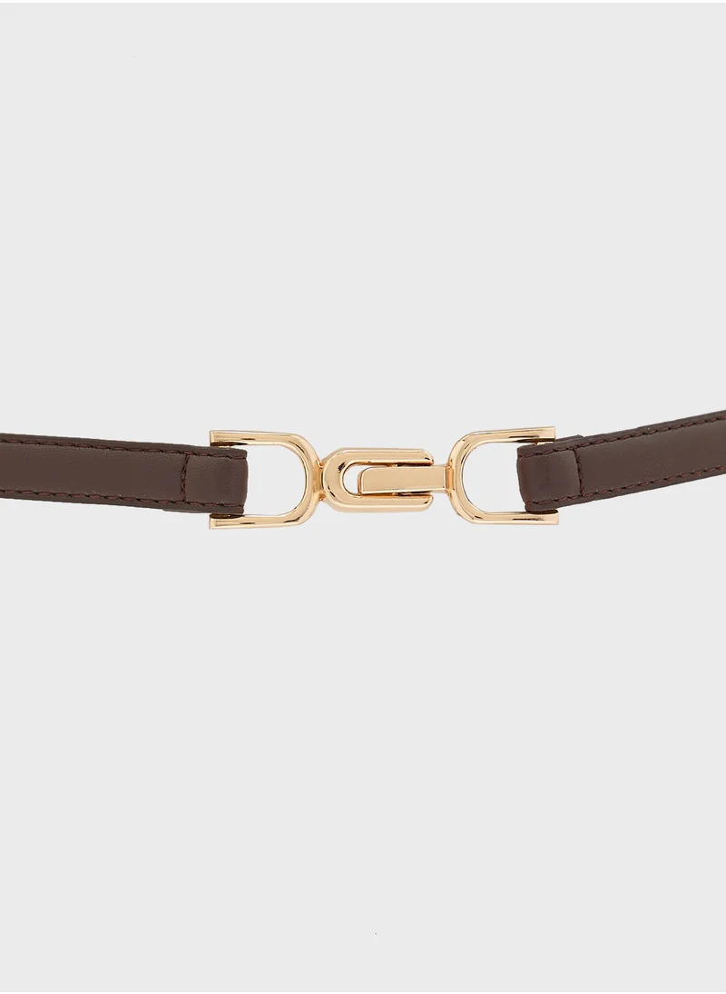 Ginger Thin Ladies Belt