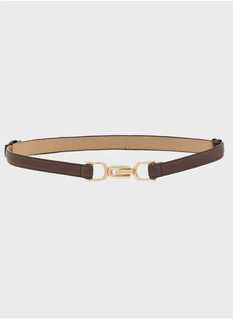 Ginger Thin Ladies Belt