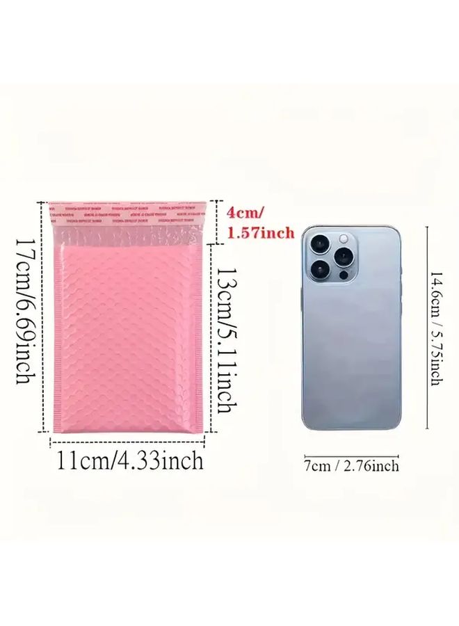 25 Pieces Black Heavy Duty PE Cushioned Mailers Envelopes With Bubble Layer Waterproof Shockproof Protective Padding For Shipping Supplies Business Gift Packaging Online Selling - Image 4
