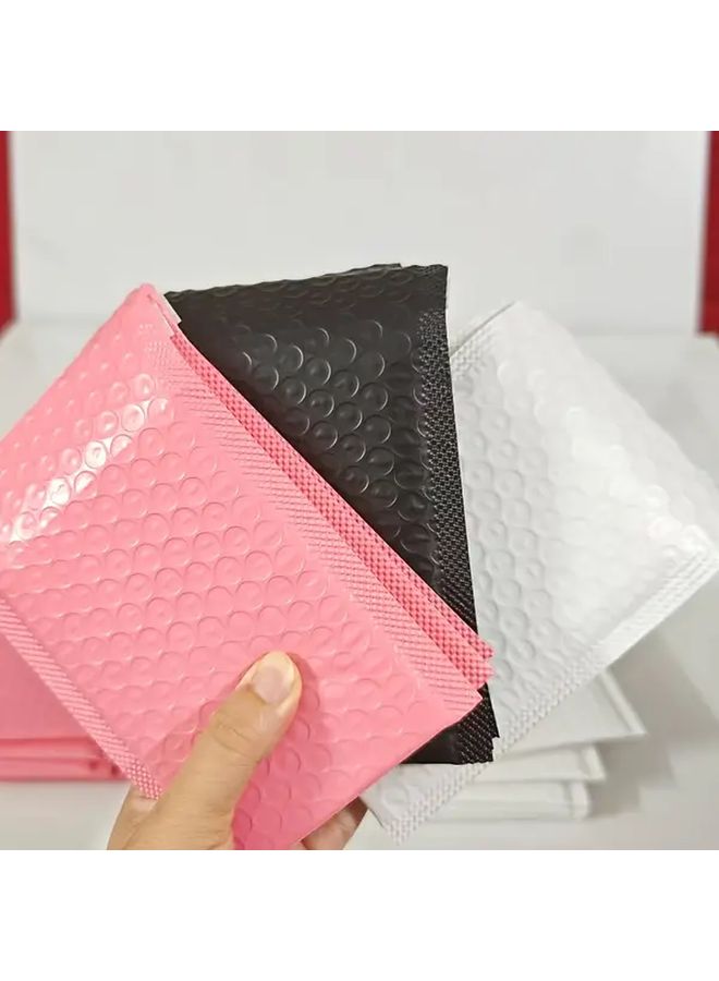 25 Pieces Black Heavy Duty PE Cushioned Mailers Envelopes With Bubble Layer Waterproof Shockproof Protective Padding For Shipping Supplies Business Gift Packaging Online Selling - Image 1