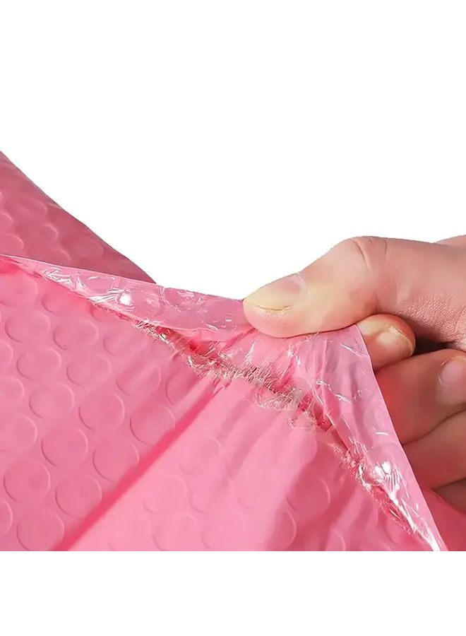 25 Pieces Black Heavy Duty PE Cushioned Mailers Envelopes With Bubble Layer Waterproof Shockproof Protective Padding For Shipping Supplies Business Gift Packaging Online Selling - Image 5