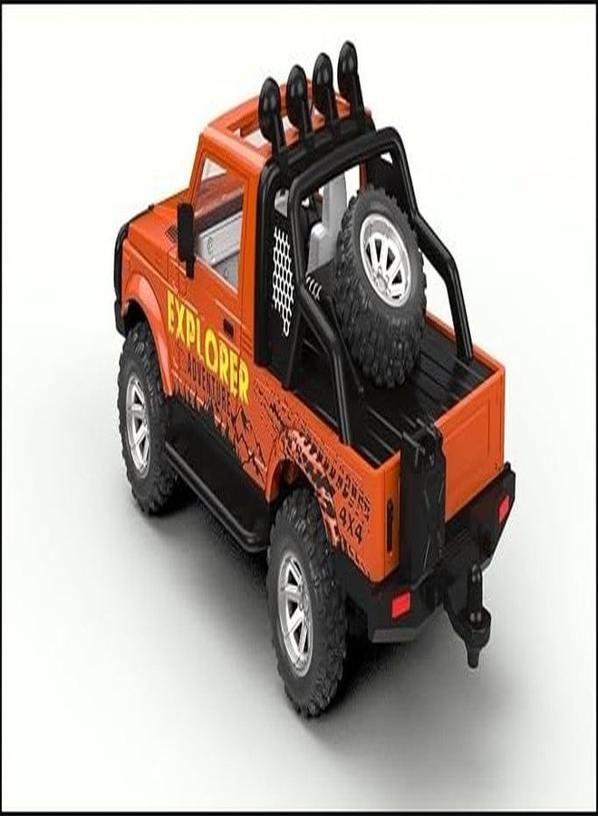 Funkartt New Adventure Explorer Open Ranger Jeep 4x4 Gypsy Sports Off Road Toys Cars, Color Assorted As Per Availability - Image 2