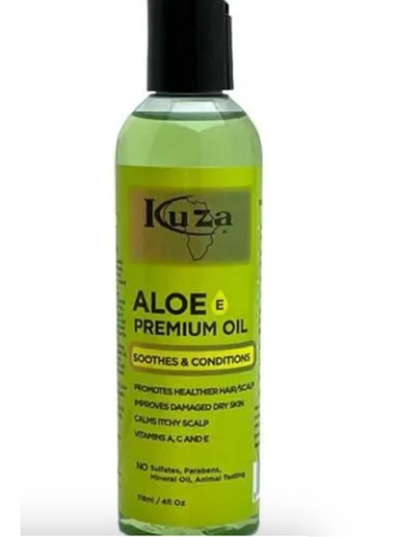 Kuza Kuza Aloe E Premium Oil Soothes & Condition
