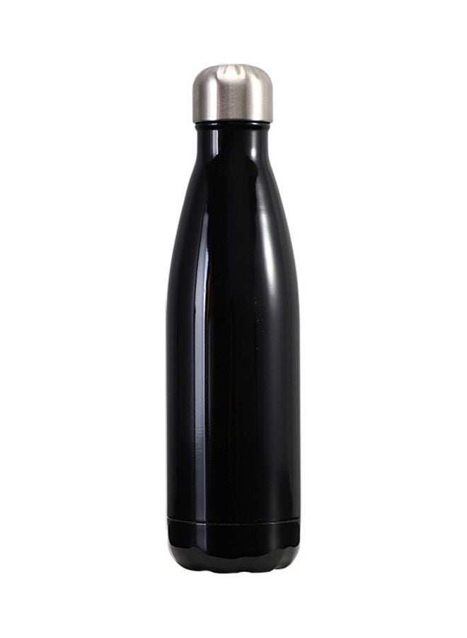 500ML Stainless Steel Vacuum Insulated Water Bottle Cola Shape Bottle Keep 12 Hours Cold  Hot Reusable Metal Leak-Proof Sports Flask Black 28*8*9cm - Image 5
