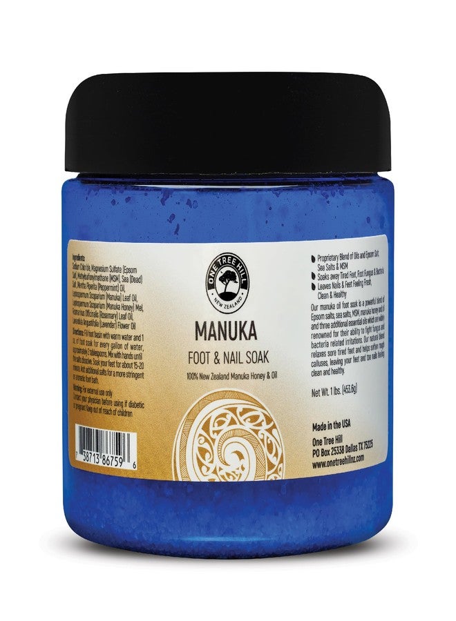 One Tree Hill Manuka Foot & Nail Soak | Manuka Honey & Essential Oil Blend | 1 lb - Image 1