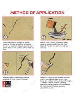 RACO Dr.Fixit Crack-X Powder 202, Non-Shrink, High Strength Powder Filler for Surface Cracks in Plaster 1.5Kg - pzsku/Z9351A0828E9BA53AF596Z/45/_/1721281117/69a9c7b4-8130-4d4d-ae0b-3e7f11b7409c