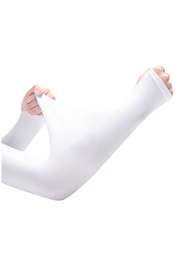 Generic - 3-Pair Sunscreen ice Silk Sleeves Sun Protection Compression Arm Sleeves - Image 1