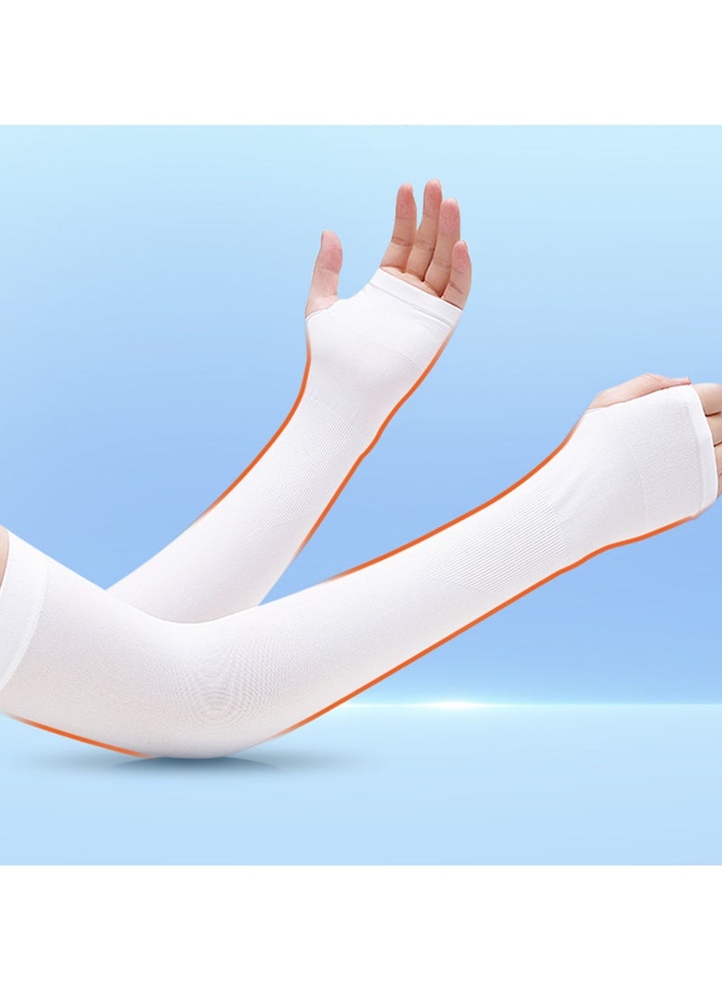 Generic - 3-Pair Sunscreen ice Silk Sleeves Sun Protection Compression Arm Sleeves - Image 1