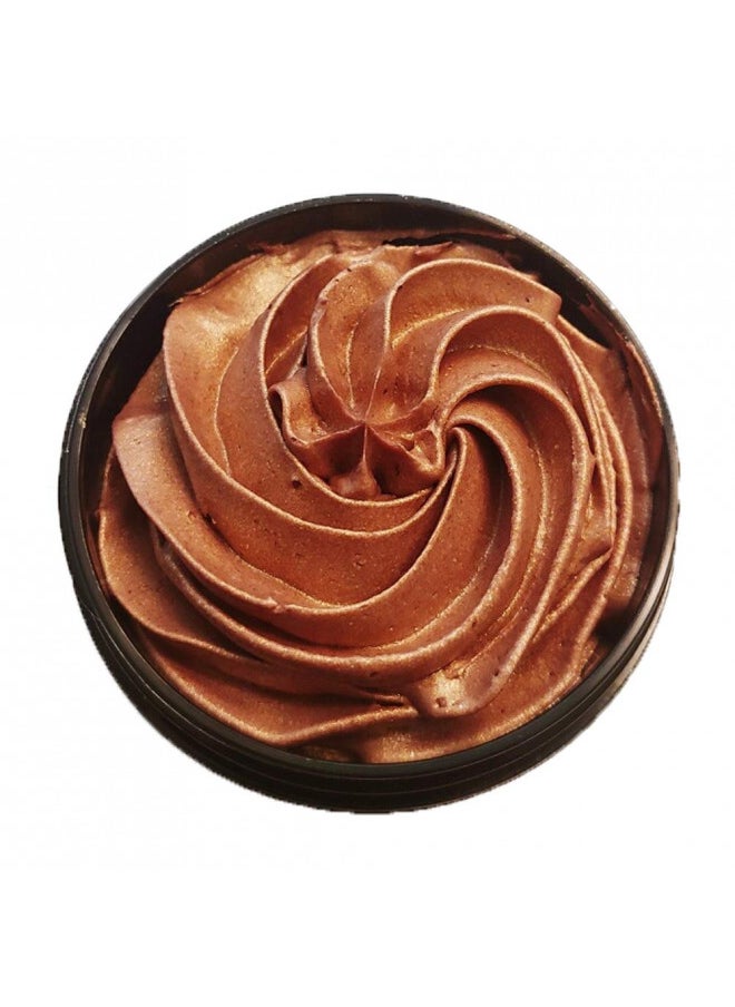 glimmer goddess Glimmer Goddess Organic Whipped Body Butter - Subtle Level 1 Bronze Shimmer - Moisturizing & Nourishing Skincare with Natural Ingredients - Gentle Glow & Hydration for All Skin Types - 4.0 oz  - Image 4