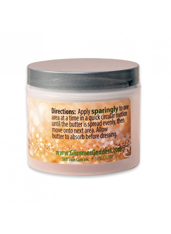 glimmer goddess Glimmer Goddess Organic Whipped Body Butter - Subtle Level 1 Bronze Shimmer - Moisturizing & Nourishing Skincare with Natural Ingredients - Gentle Glow & Hydration for All Skin Types - 4.0 oz  - Image 3