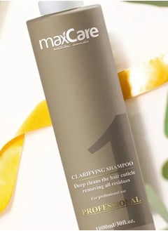 Maxcare Maxcare Professional Clarifying Shampoo 1000ml – Pre-Treatment Cleanser for Hair  - Image 3