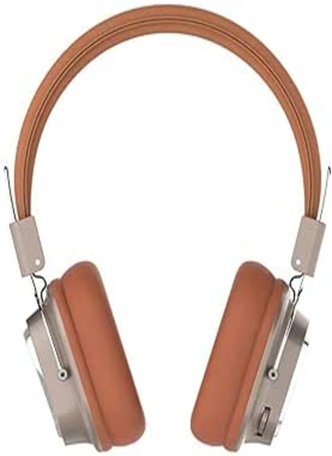 SODO SD-1003 Use Bluetooth 5 Dual Mode Wired Wireless Headphone/AUX/TF Card/Built in Microphone Walk And Talk - Gold