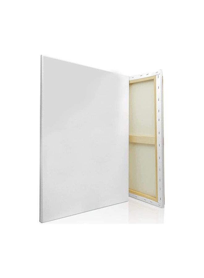 Taimi Blank Art Canvas, Pre-Stretched Canvas (70x70cm), Art Canvas, 100% Cotton for Acrylic Painting, Oil Painting and Wet Art Media, Canvas, 1 Piece - Image 1