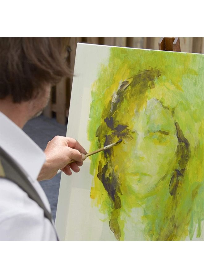 Taimi Blank Art Canvas, Pre-Stretched Canvas (70x70cm), Art Canvas, 100% Cotton for Acrylic Painting, Oil Painting and Wet Art Media, Canvas, 1 Piece - Image 3